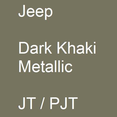 Jeep, Dark Khaki Metallic, JT / PJT.